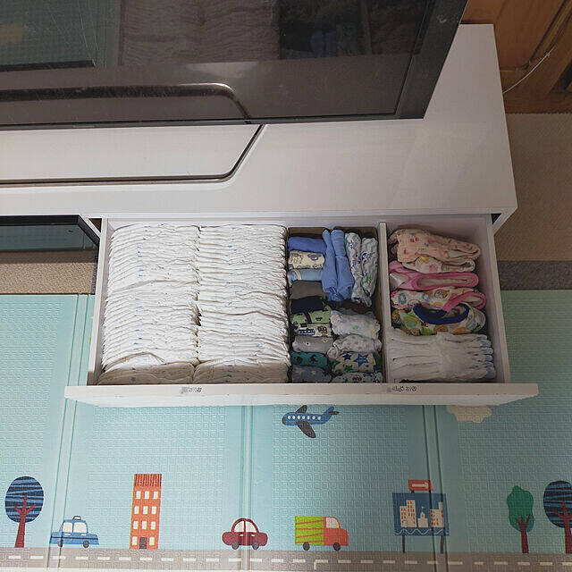ストレスフリーで快適に☆赤ちゃんグッズの収納アイデア