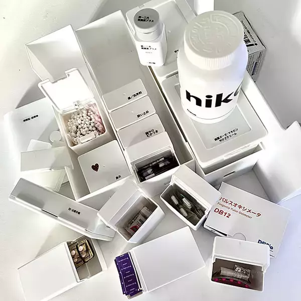 「常備薬も毎日飲む薬も使いやすく！残量も分かりやすい薬収納のアイデア集」の画像