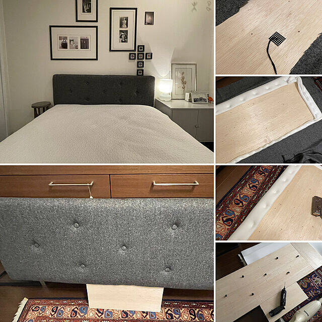 ベッドまわりを自分好みの空間に☆DIYで作る寝室のアイテム