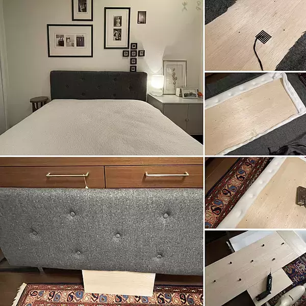 「ベッドまわりを自分好みの空間に☆DIYで作る寝室のアイテム」の画像