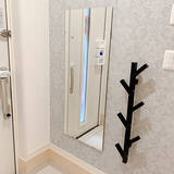 「軽量タイプから収納付きまで♪お部屋に合った置き方で選ぶ全身鏡」の画像2