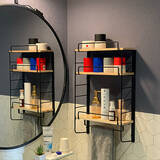 「見た目も使い勝手もばっちりな壁面に。ウォールシェルフDIYの実例6選」の画像1