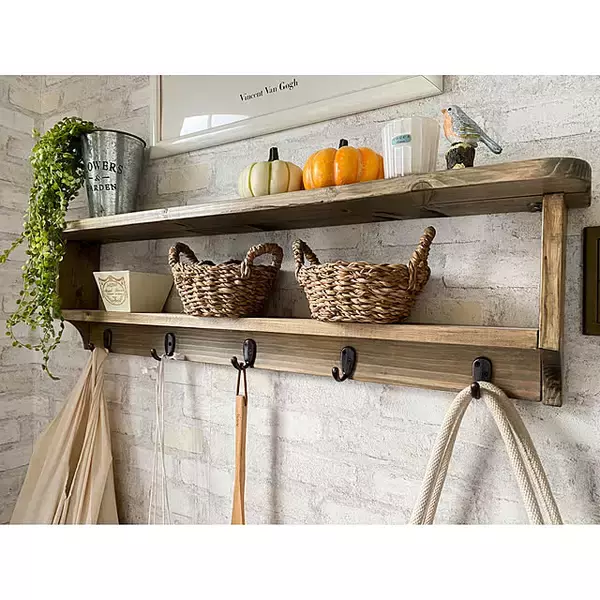 「見た目も使い勝手もばっちりな壁面に。ウォールシェルフDIYの実例6選」の画像