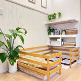 「ペットも大事な家族♡人もペットも快適に過ごせるリビングの風景」の画像7