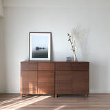 「機能性の良さとデザインにひとめぼれ♪インテリアにもフィットする無印良品のキャビネット」の画像1