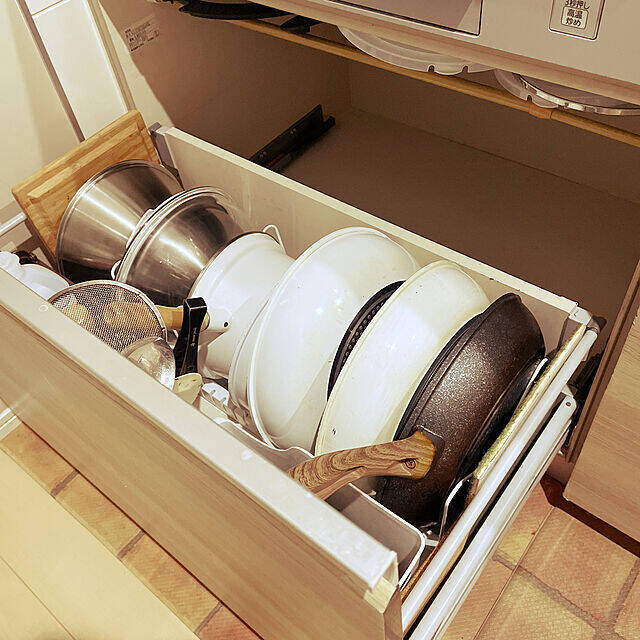 食器棚も収納ケースもおまかせ♪ニトリのアイテムで作るキッチン収納