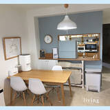 「海外風のハイセンスなインテリアに♪くすみカラーのアクセントウォール」の画像1