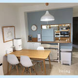 「海外風のハイセンスなインテリアに♪くすみカラーのアクセントウォール」の画像5