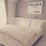 「海外風のハイセンスなインテリアに♪くすみカラーのアクセントウォール」の画像9