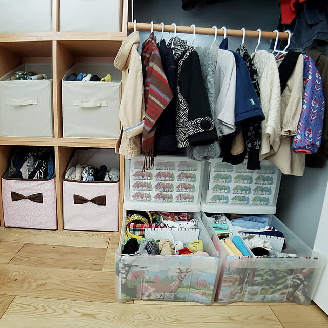 自分で片付けられる環境作り♪子ども部屋の収納アイディア