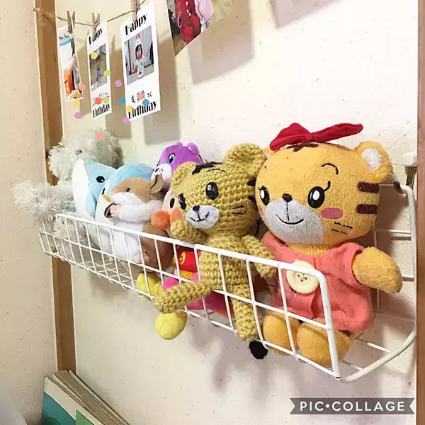 「自分で片付けられる環境作り♪子ども部屋の収納アイディア」の画像