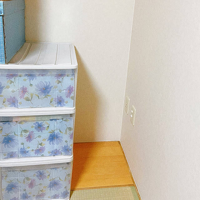 ごちゃつきを解消して自分らしくアレンジ♪空間が垢抜ける衣装ケースの目隠しアイデア