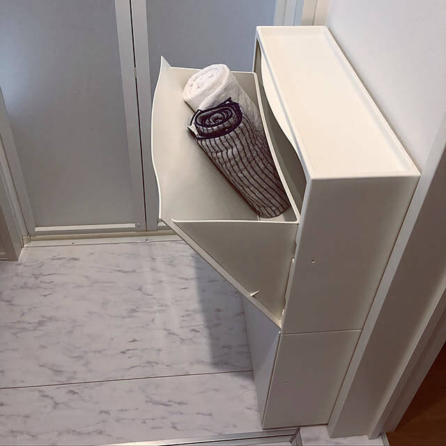 スリムな形状を活かして場所を選ばず整える。IKEA「TRONES」の靴以外の収納アイデア6選