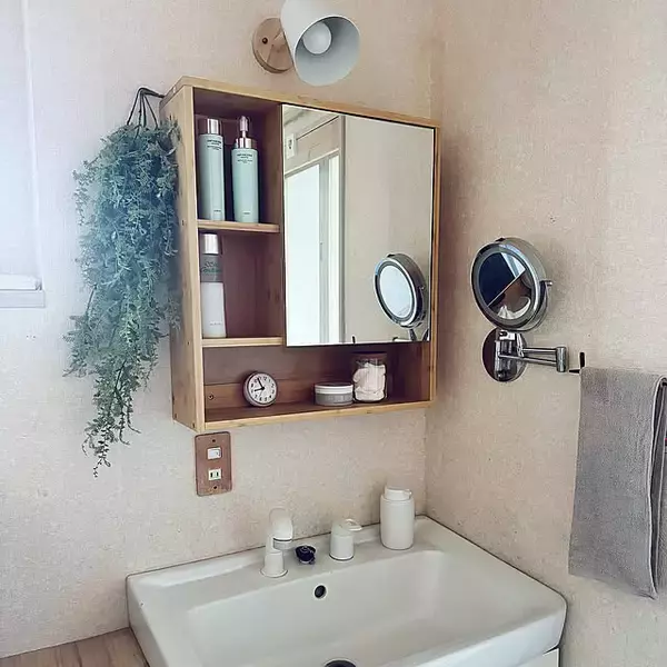 「限られた空間をむだなく有効活用！使いやすくてきれいに片付く洗面所収納のアイデア10選」の画像