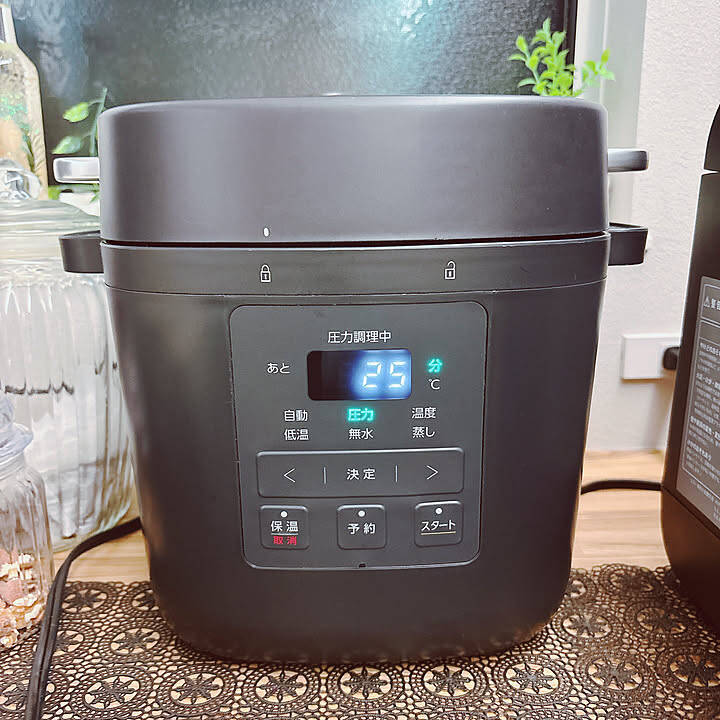 「放ったらかし調理が叶う！見た目もスマートなアイリスオーヤマの電気圧力鍋 」by tomato さん
