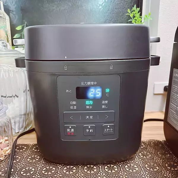 「「放ったらかし調理が叶う！見た目もスマートなアイリスオーヤマの電気圧力鍋 」by tomato さん」の画像