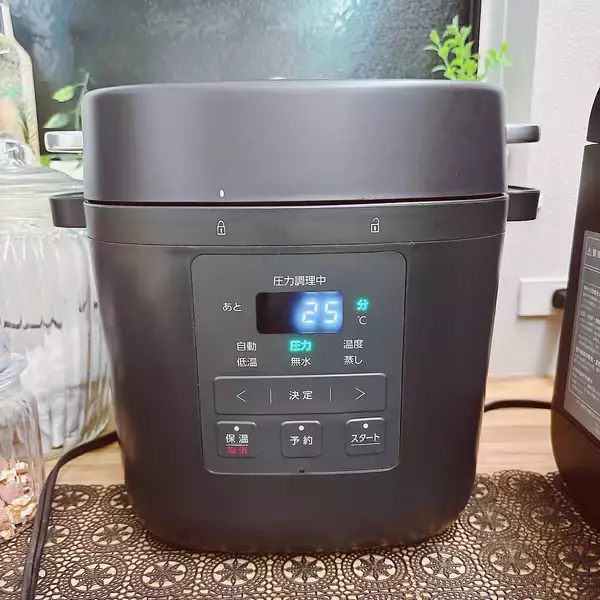 「「放ったらかし調理が叶う！見た目もスマートなアイリスオーヤマの電気圧力鍋 」by tomato さん」の画像