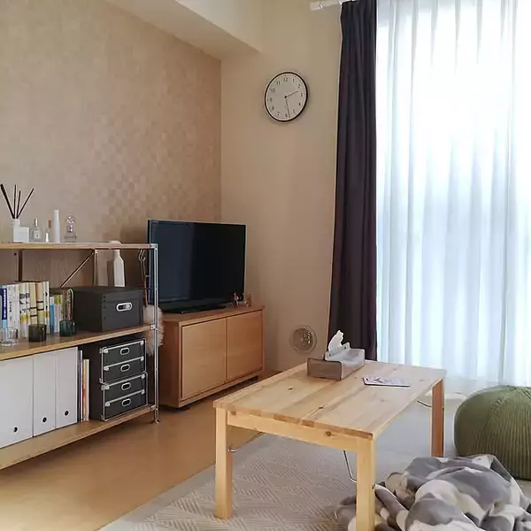 無印良品らしい木のぬくもりがたまらない。パイン材家具を取り入れたお部屋6選