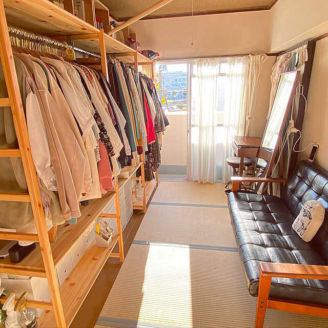 無印良品らしい木のぬくもりがたまらない。パイン材家具を取り入れたお部屋6選