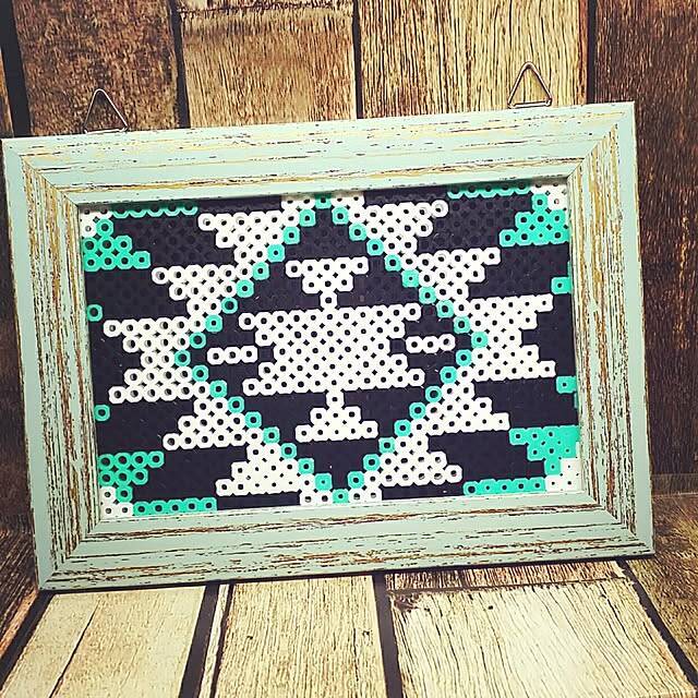 目から鱗のアイデアが続々！インテリアに取り入れたいアイロンビーズ作品アイデア