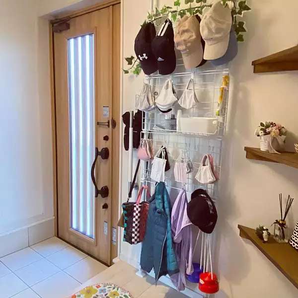 「お気に入りはサッと手に取れるようにしておきたい☆帽子の上手な収納テク」の画像