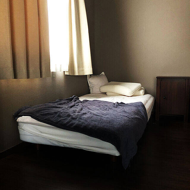 お部屋にしっとりなじむ美しさ。無印良品の脚付マットレス使い方実例