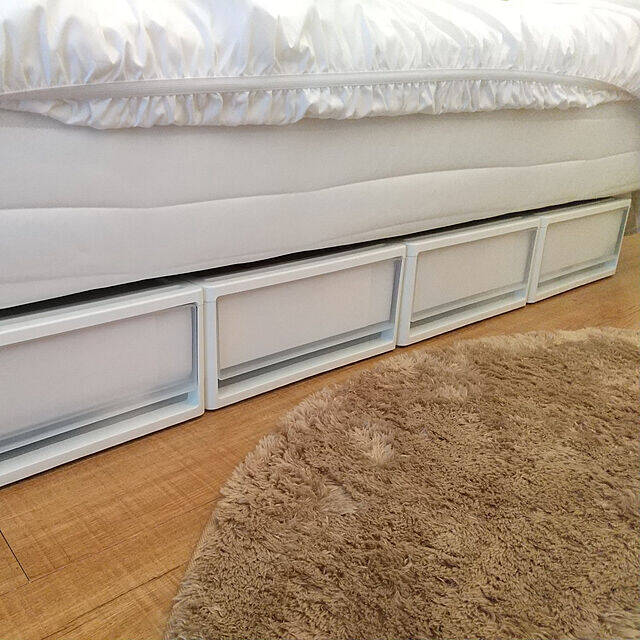 お部屋にしっとりなじむ美しさ。無印良品の脚付マットレス使い方実例