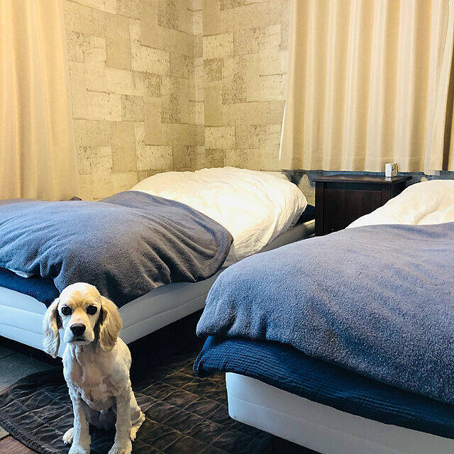 お部屋にしっとりなじむ美しさ。無印良品の脚付マットレス使い方実例
