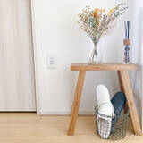 「木の風合いに惹かれる♡日常をそっと彩る無印良品の無垢材ベンチ」の画像8