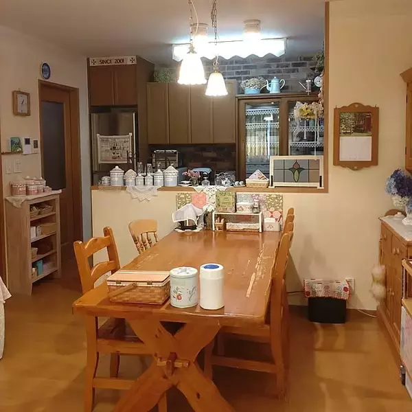 「育てる時間も味わう、大好きなカントリーを詰め込んだキッチン」 by Hujikoさん