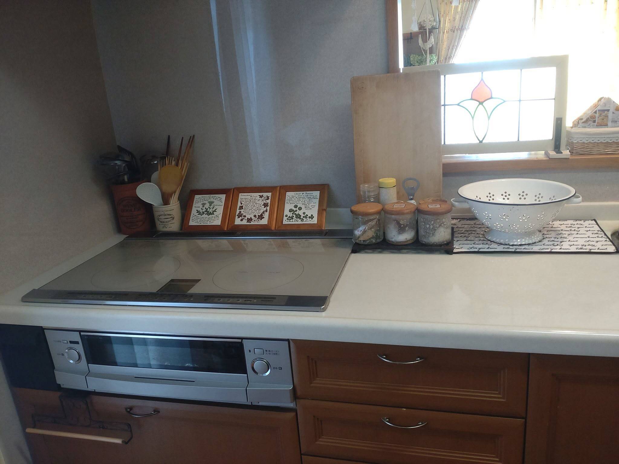 「育てる時間も味わう、大好きなカントリーを詰め込んだキッチン」 by Hujikoさん