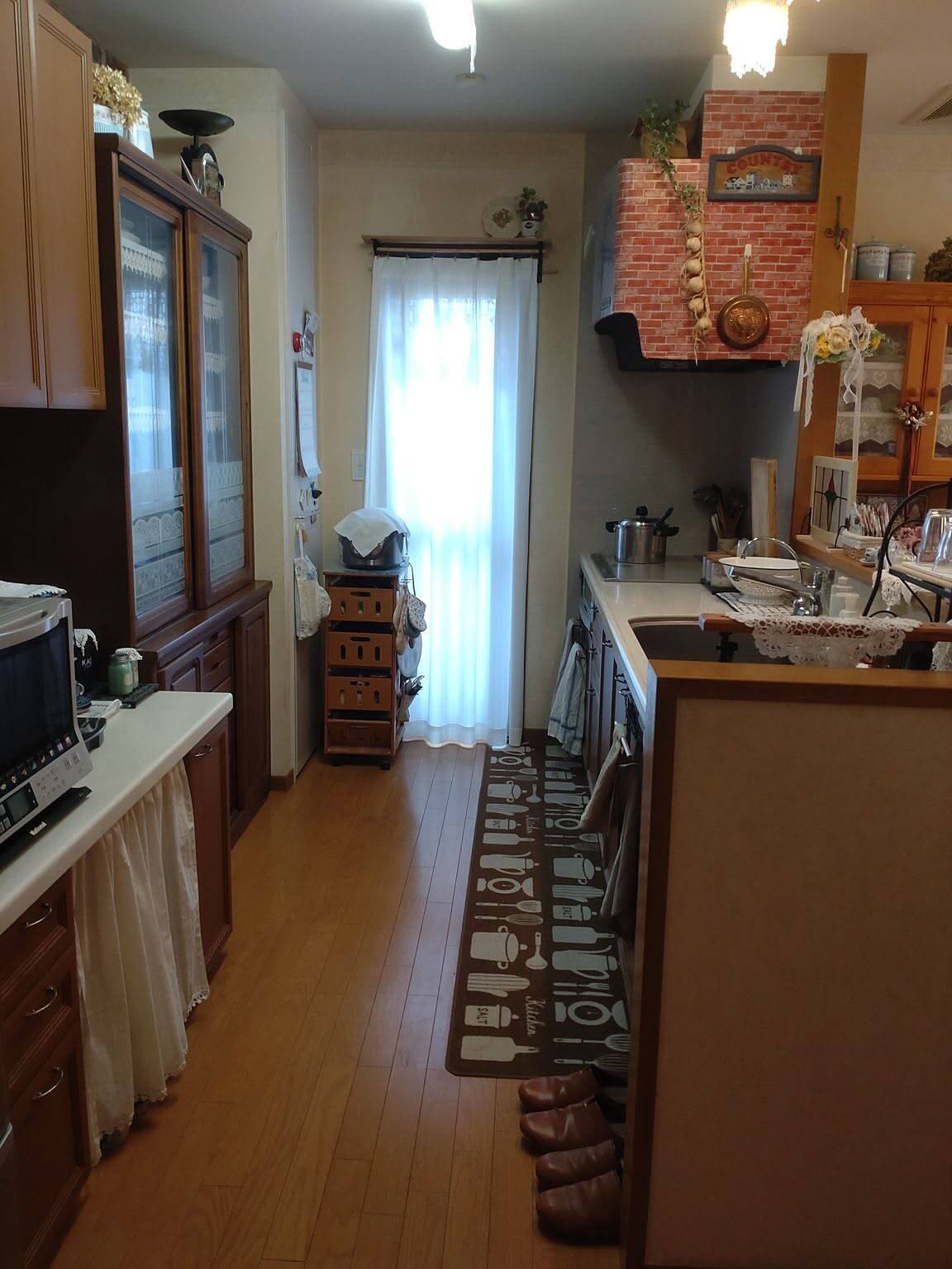 「育てる時間も味わう、大好きなカントリーを詰め込んだキッチン」 by Hujikoさん