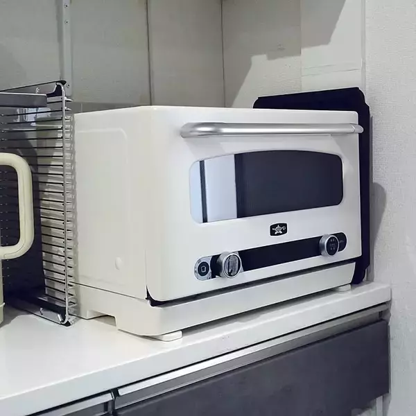 「【高コスパアイテム】レンジもトースターもこれ1台で！Aladdinのグラファイトオーブンレンジ by Bienvenueさん」の画像