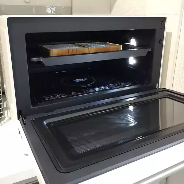 「【高コスパアイテム】レンジもトースターもこれ1台で！Aladdinのグラファイトオーブンレンジ by Bienvenueさん」の画像