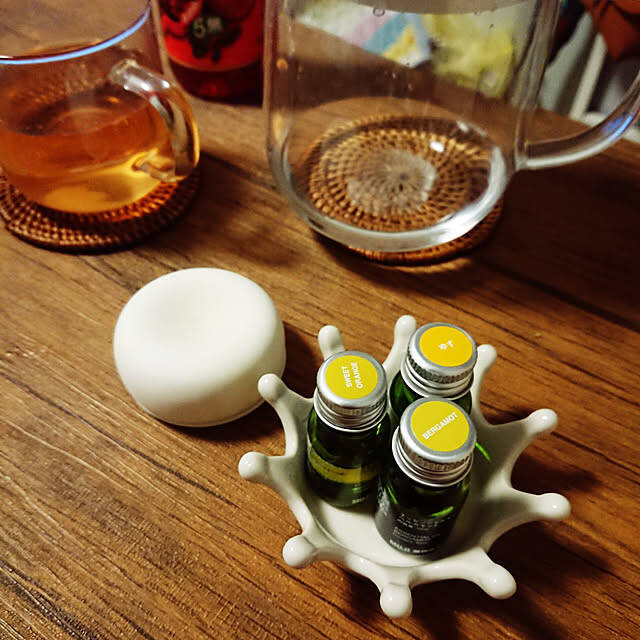 エッセンシャルオイルを手軽に楽しむ。無印良品のアロマストーンで癒しの時間を