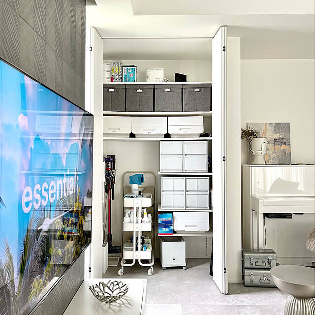 整えると生活効率が上がる！リビングクローゼットの整理収納アイデア10選