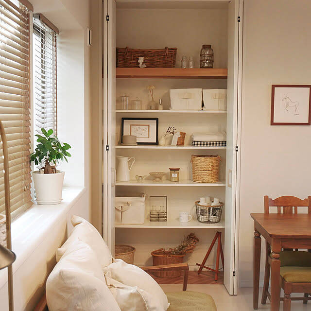 整えると生活効率が上がる！リビングクローゼットの整理収納アイデア10選