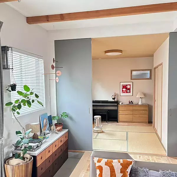 「「すっきり空間をレトロな彩りで満たして。温故知新なミックススタイル」 by h_kiwさん」の画像