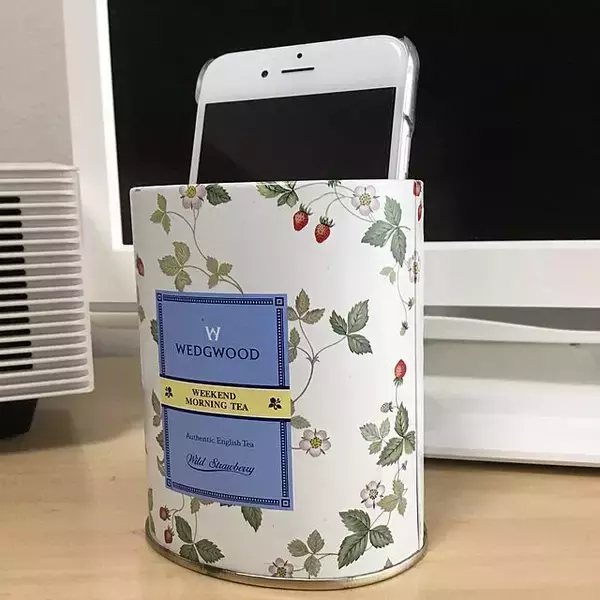 「好きなデザインで気持ちも上がる♡お菓子や紅茶の缶を活用するアイデア10選」の画像