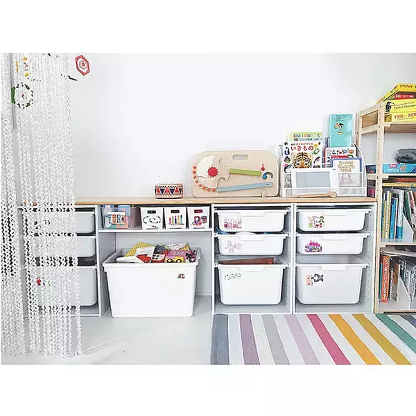 「ワクワクが止まらない♡ニトリの家具で作る子ども部屋」の画像