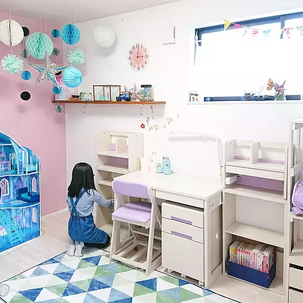 「ワクワクが止まらない♡ニトリの家具で作る子ども部屋」の画像