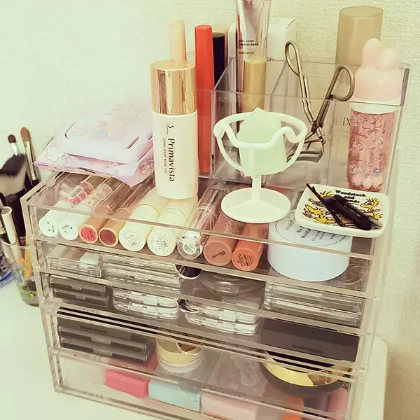 「すっきりまとめて使いやすく♡無印良品の化粧品収納アイテム」の画像