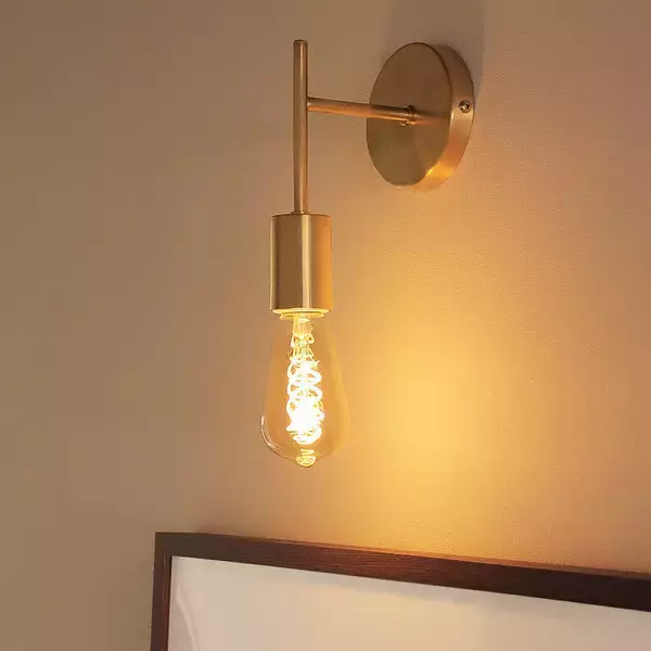 「柔らかな光と美しい陰影が魅力♡ブラケットライトで雰囲気ある空間に」の画像