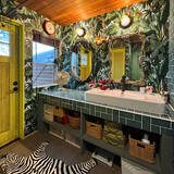 「クロスでお部屋に彩りと個性を取り入れる！柄物クロスを使った実例6選」の画像5