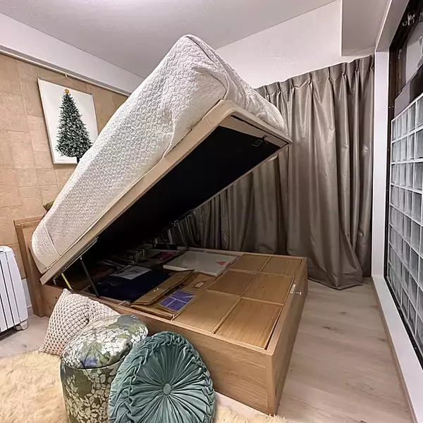 「サイズ・デザイン・収納量のポイントから理想のベッドを探す！RoomClipユーザーさんおすすめベッドをご紹介」の画像