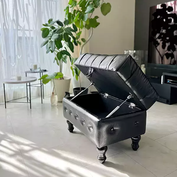 「隠し場所はここ！インテリアを邪魔しない収納付き家具の魅力」の画像