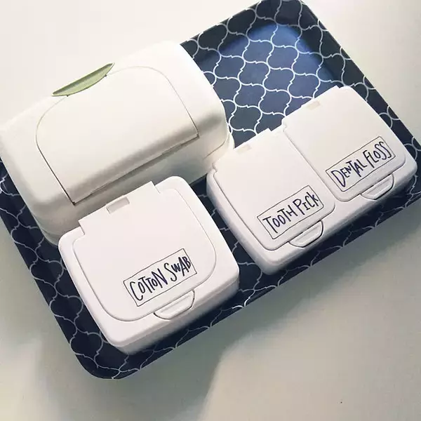 「サッと取り出せるからストレスフリー！マルチに使える綿棒の収納術」の画像