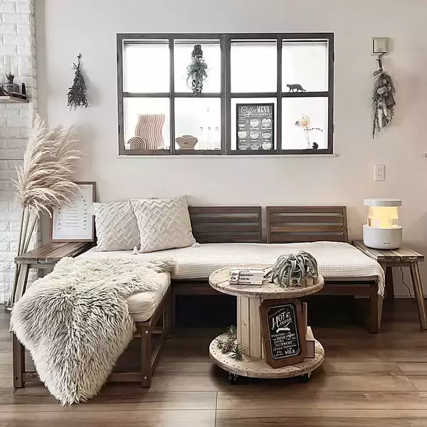 「木や自然素材の心地よさに包まれる♪ナチュラルインテリアのお部屋」の画像