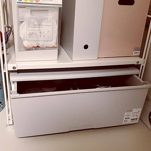 カスタマイズできるから使いやすい♪ニトリのNフラッテを使った収納実例