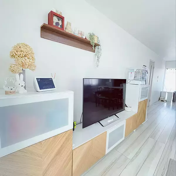 「IKEAだから叶う！リビングがすっきり整う収納家具の実例6選」の画像